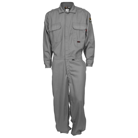 Mcr Safety FR, Deluxe Coverall Westex Ultrasoft FR Gray, S DCWUGS